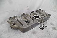 Jeep 4.0L 6 Cylinder Aluminum Intake Manifold BEFORE Chrome-Like Metal Polishing and Buffing Services - Aluminum Polishing