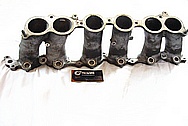 Toyota Supra 2JZ-GTE I6 Turbo Aluminum Lower Intake Manifold BEFORE Chrome-Like Metal Polishing and Buffing Services