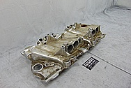 TPI Aluminum Intake Manifold BEFORE Chrome-Like Metal Polishing - Aluminum Polishing