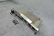 TPI Aluminum Intake Manifold Plenum BEFORE Chrome-Like Metal Polishing - Aluminum Polishing