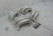 TPI Aluminum Intake Manifold Runners BEFORE Chrome-Like Metal Polishing - Aluminum Polishing