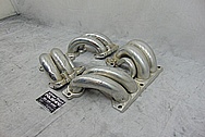 TPI Aluminum Intake Manifold Runners BEFORE Chrome-Like Metal Polishing - Aluminum Polishing