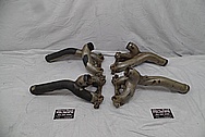 1986 Porsche 928 Aluminum Intake Manifold System BEFORE Chrome-Like Metal Polishing and Buffing Services / Restoration Services - Aluminum Polishing 