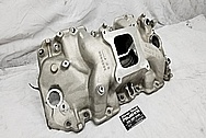 GM Aluminum Intake Manifold BEFORE Chrome-Like Metal Polishing - Stainless Steel Polishing - Aluminum Polishing