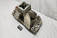 Brodix Aluminum Intake Manifold BEFORE Chrome-Like Metal Polishing - Stainless Steel Polishing - Aluminum Polishing