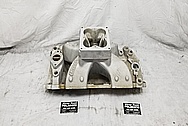 Brodix Aluminum Intake Manifold BEFORE Chrome-Like Metal Polishing - Stainless Steel Polishing - Aluminum Polishing