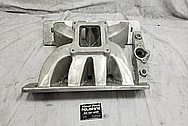 Aluminum 8 Cylinder Intake Manifold BEFORE Chrome-Like Metal Polishing - Aluminum Polishing