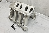 Aluminum Intake Manifold BEFORE Chrome-Like Metal Polishing - Aluminum Polishing