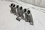 1993 - 1998 Toyota Supra Aluminum Upepr and Lower Intake Manifold BEFORE Chrome-Like Metal Polishing and Buffing Services - Aluminum Polishing 