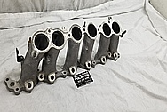 1993 - 1998 Toyota Supra Aluminum Upepr and Lower Intake Manifold BEFORE Chrome-Like Metal Polishing and Buffing Services - Aluminum Polishing 