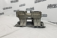 Aluminum Intake Manifold BEFORE Chrome-Like Metal Polishing and Buffing Services - Aluminum Polishing