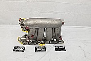 Honda Aluminum 4 Cylinder Intake Manifold BEFORE Chrome-Like Metal Polishing and Buffing Services - Aluminum Polishing