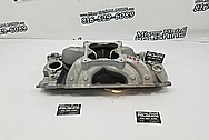 Dart Aluminum 8 Cylinder Intake Manifold BEFORE Chrome-Like Metal Polishing and Buffing Services - Aluminum Polishing