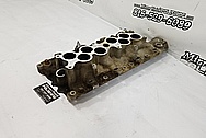 Ford Mustang 5.0L Engine Aluminum Intake Manifold BEFORE Chrome-Like Metal Polishing and Buffing Services - Aluminum Polishing 