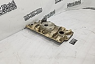 Aluminum V8 Intake Manifold BEFORE Chrome-Like Metal Polishing and Buffing Services / Restoration Services - Aluminum Polishing