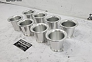 Ingles Aluminum Intake Manifold, Throttle Bodies and Stacks BEFORE Chrome-Like Metal Polishing and Buffing Services / Restoration Services - Aluminum Polishing