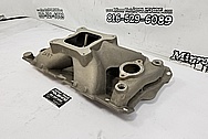 Dart Aluminum V8 Intake Manifold BEFORE Chrome-Like Metal Polishing and Buffing Services / Restoration Services - Aluminum Polishing