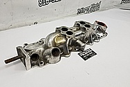 Aluminum Intake Manifold BEFORE Chrome-Like Metal Polishing and Buffing Services - Aluminum Polishing Service - Intake Polishing