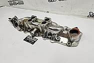 Aluminum Intake Manifold BEFORE Chrome-Like Metal Polishing and Buffing Services - Aluminum Polishing Service - Intake Polishing