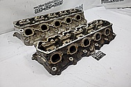 Dodge Viper Aluminum Rough Condition Intake Manifold and Cylinder Head Project BEFORE Chrome-Like Metal Polishing and Buffing Services - Shifter Polishing Services
