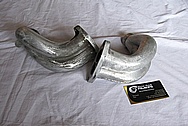 1915CC VW Bug Aluminum Intake Manifold Pieces BEFORE Chrome-Like Metal Polishing and Buffing Services