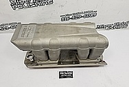 Ram Jet Aluminum Intake Manifold BEFORE Chrome-Like Metal Polishing and Buffing Services - Aluminum Polishing - Intake Polishing