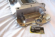 Aluminum Blower Intake Manifold BEFORE Chrome-Like Metal Polishing and Buffing Services