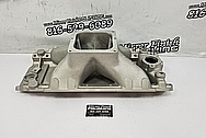 Aluminum V8 Intake Manifold BEFORE Chrome-Like Metal Polishing and Buffing Services / Restoration Services - Intake Manifold Polishing