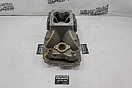 Brodix Aluminum Intake Manifold BEFORE Chrome-Like Metal Polishing and Buffing Services / Restoration Services - Intake Polishing - Aluminum Polishing 