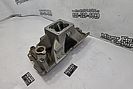 Brodix Aluminum Intake Manifold BEFORE Chrome-Like Metal Polishing and Buffing Services / Restoration Services - Intake Polishing - Aluminum Polishing 