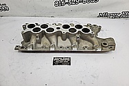 Ford Mustang Aluminum Lower Intake Manifold BEFORE Chrome-Like Metal Polishing and Buffing Services / Restoration Services - Intake Polishing - Aluminum Polishing 