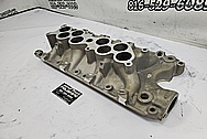 Ford Mustang Aluminum Lower Intake Manifold BEFORE Chrome-Like Metal Polishing and Buffing Services / Restoration Services - Intake Polishing - Aluminum Polishing 