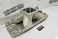 Brodix Profiler Sniper II Aluminum Intake Manifold BEFORE Chrome-Like Metal Polishing and Buffing Services / Restoration Services - Aluminum Polishing - Intake Manifold Polishing 