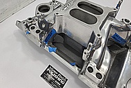 RPM Airgap Aluminum Intake Manifold BEFORE Chrome-Like Metal Polishing and Buffing Services / Restoration Services - Aluminum Polishing - Intake Manifold Polishing 