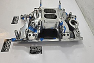 RPM Airgap Aluminum Intake Manifold BEFORE Chrome-Like Metal Polishing and Buffing Services / Restoration Services - Aluminum Polishing - Intake Manifold Polishing 