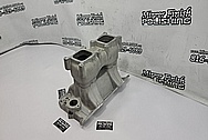 Aluminum Intake Manifold Project BEFORE Chrome-Like Metal Polishing and Buffing Services / Restoration Services - Aluminum Polishing - Intake Manifold Polishing