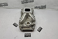 Aluminum EFI Intake Manifold BEFORE Chrome-Like Metal Polishing and Buffing Services / Restoration Services - Aluminum Polishing - Intake Manifold Polishing