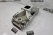 Aluminum EFI Intake Manifold BEFORE Chrome-Like Metal Polishing and Buffing Services / Restoration Services - Aluminum Polishing - Intake Manifold Polishing