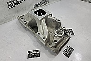 Aluminum EFI Intake Manifold BEFORE Chrome-Like Metal Polishing and Buffing Services / Restoration Services - Aluminum Polishing - Intake Manifold Polishing