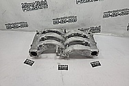 Mitsubishi 3000GT Aluminum Intake Manifold BEFORE Chrome-Like Metal Polishing and Buffing Services / Restoration Services - Aluminum Polishing - Intake Manifold Polishing