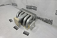 Ford Mustang GT40 Aluminum Tubular V8 Intake Manifold BEFORE Chrome-Like Metal Polishing and Buffing Services / Restoration Services - Aluminum Polishing - Intake Manifold Polishing