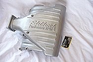Ford Mustang Edelbrock Performer RPM II Aluminum Intake Manifold BEFORE Chrome-Like Metal Polishing and Buffing Services