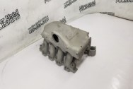 Aluminum Intake Manifold BEFORE Chrome-Like Metal Polishing - Aluminum Polishing - Intake Manifold Polishing Service