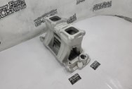 Edelbrock Aluminum Intake Manifold BEFORE Chrome-Like Metal Polishing - Aluminum Polishing - Intake Manifold Polishing Service - Custom Paint Service