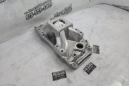 Aluminum Intake Manifold BEFORE Chrome-Like Metal Polishing - Aluminum Polishing - Intake Manifold Polishing Services