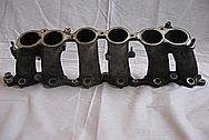 Toyota Supra 2JZ-GTE Lower Aluminum Intake Manifold BEFORE Chrome-Like Metal Polishing and Buffing Services