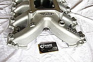 Chevrolet Camaro GM LS7 / LSX Aluminum Intake Manifold BEFORE Chrome-Like Metal Polishing and Buffing Services