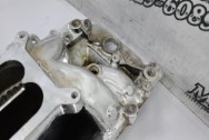 Edelbrock Intake Manifold BEFORE Chrome-Like Metal Polishing - Aluminum Polishing - Intake Manifold Polishing Services