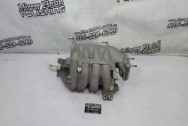 Mazda Aluminum Intake Manifold BEFORE Chrome-Like Metal Polishing - Aluminum Polishing - Intake Manifold Polishing Services