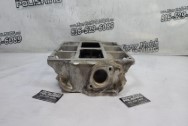 Aluminum Blower Intake Manifold BEFORE Chrome-Like Metal Polishing - Aluminum Polishing - Intake Manifold Polishing Service